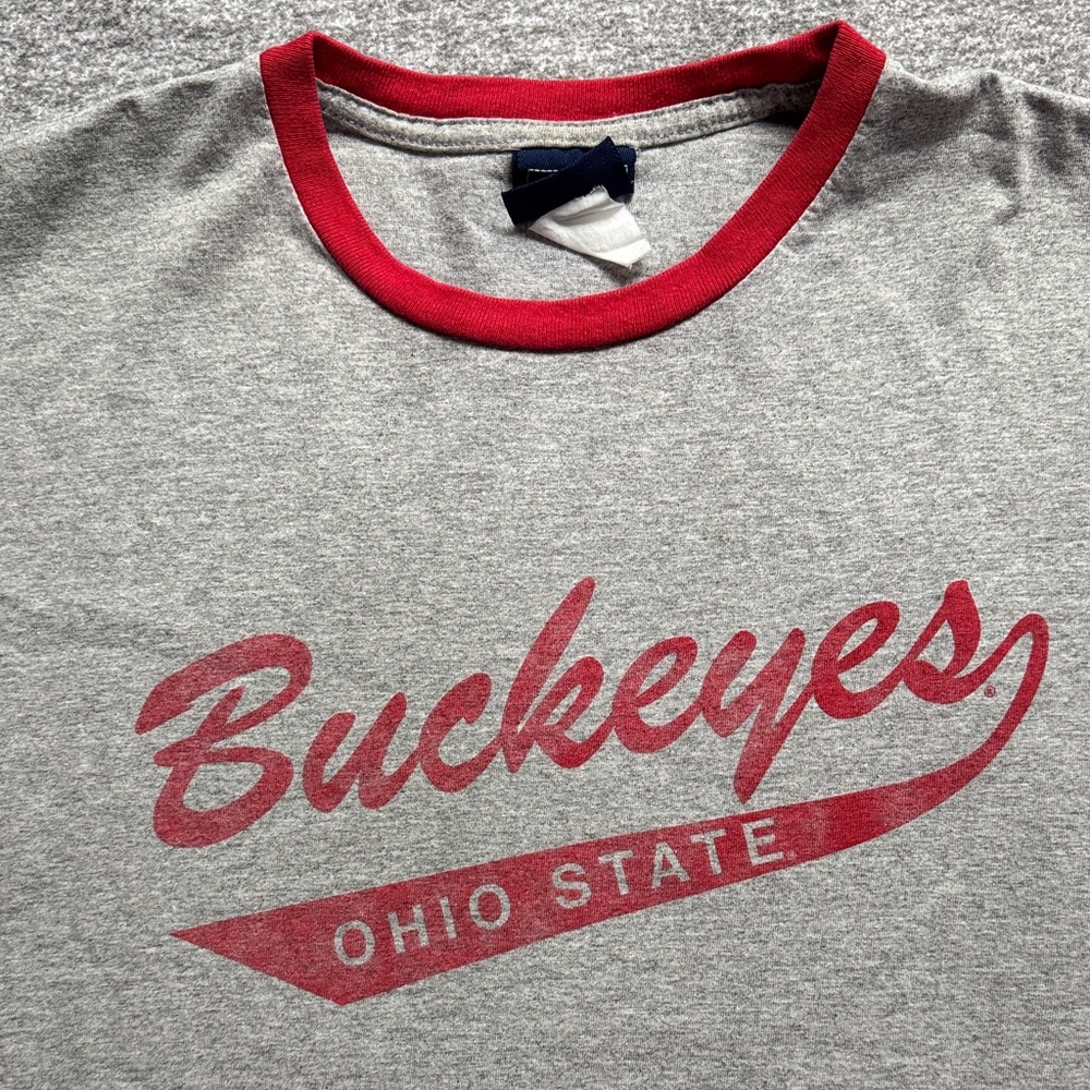 Vintage 90’s The Ohio State Buckeyes University Tee Shirt Men’s M - Picture 2 of 6